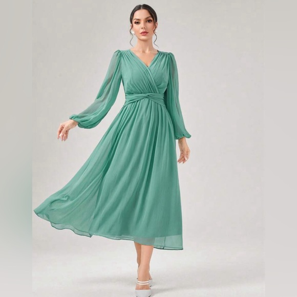 SHEIN Dresses Mint Green Shein Dress Poshmark